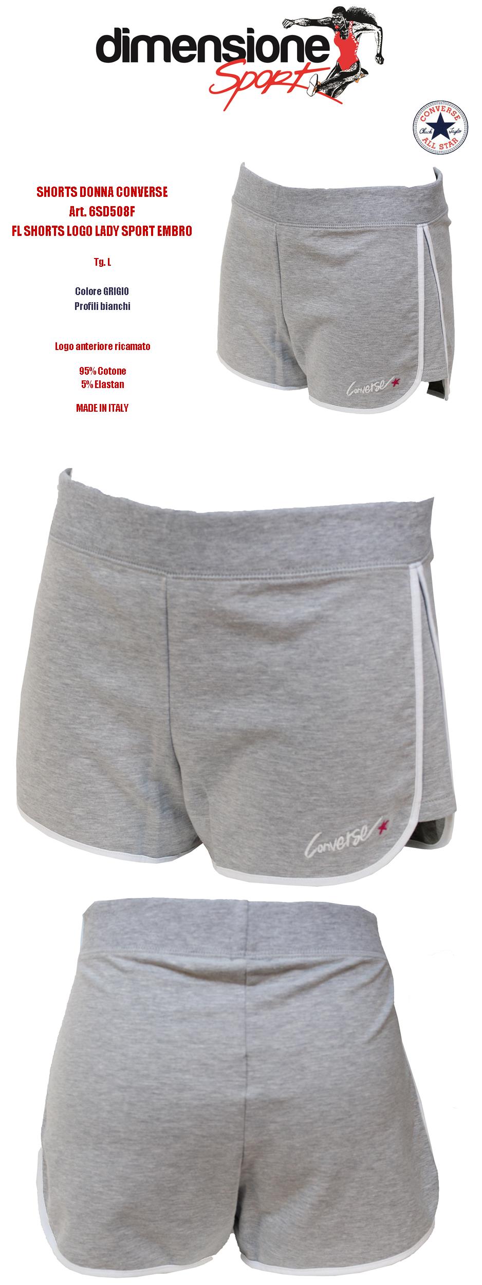 pantaloncini running converse